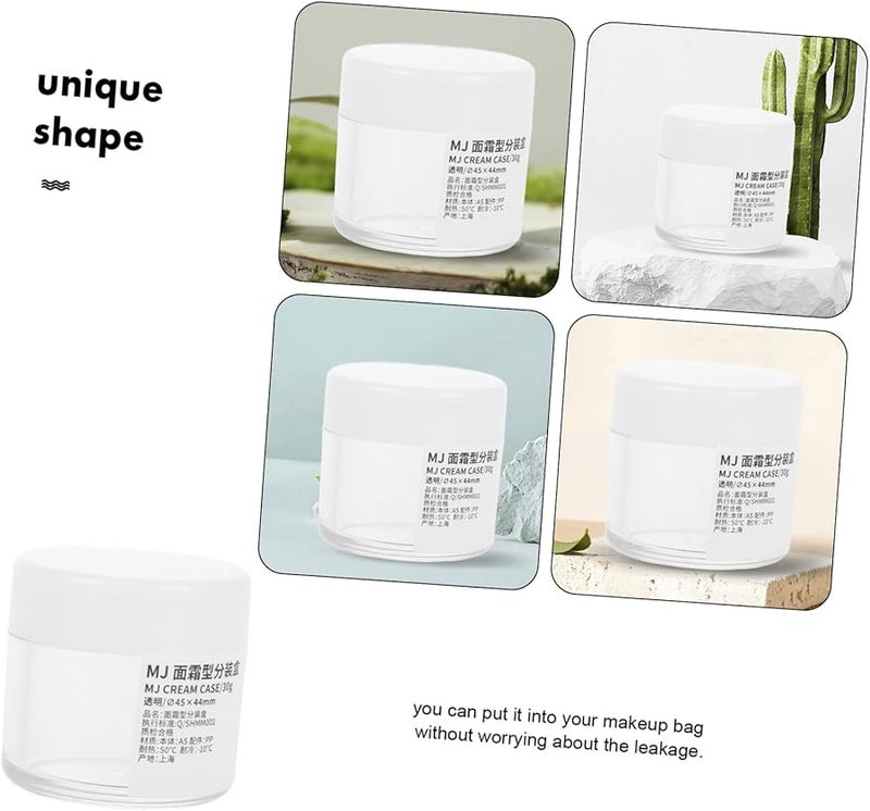 2Pcs 100ml Travel Bottles Empty Lotion Cream Containers For Shampoo Conditioner Skincare - Image 3